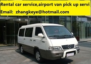 Beijing airport,  xingang port van pick up service,  rental car service, 