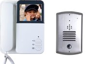 Colour  Video Door Phone with Stainless Steel Pin HoleCamera