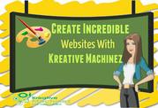 Create Incredible Websites With Kreative Machinez