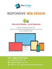 Get your responsive website  developed at most feasible price!