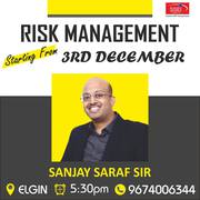 Risk Management By Sanjay Sir