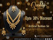 Hurry! 30% Discount On Jewellery Necklace Set