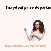 Snapdeal prize department