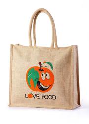 Jute Grocery Bag 100% eco-friendly bags with natural fiver