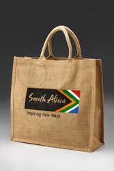 Jute Shopping Bag With Print Manufacturer,  Exporter,  Supplier in India