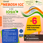 Independence Day Offer on NEBOSH Course in Kolkata,  West Bengal