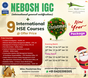 Enroll NEBOSH Safety Course and Get Free HSE Certifications