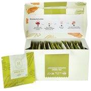 Lemongrass Cinnamon Green Tea - 25 Pyramid Tea Bags