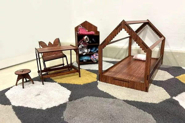  Build It Yourself Dollhouse by My FUNiture Story