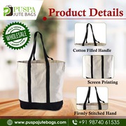 Canvas tote bags exporter