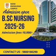 BSc Nursing Admission 2025 at NSHM Knowledge Campus Durgapur