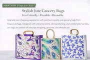 Durable Jute Grocery Bags for Everyday Shopping