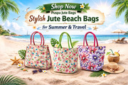 Stylish Jute Beach Bags for Summer & Travel