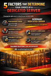 5 Factors That Determine Your Choice of a Dedicated Server